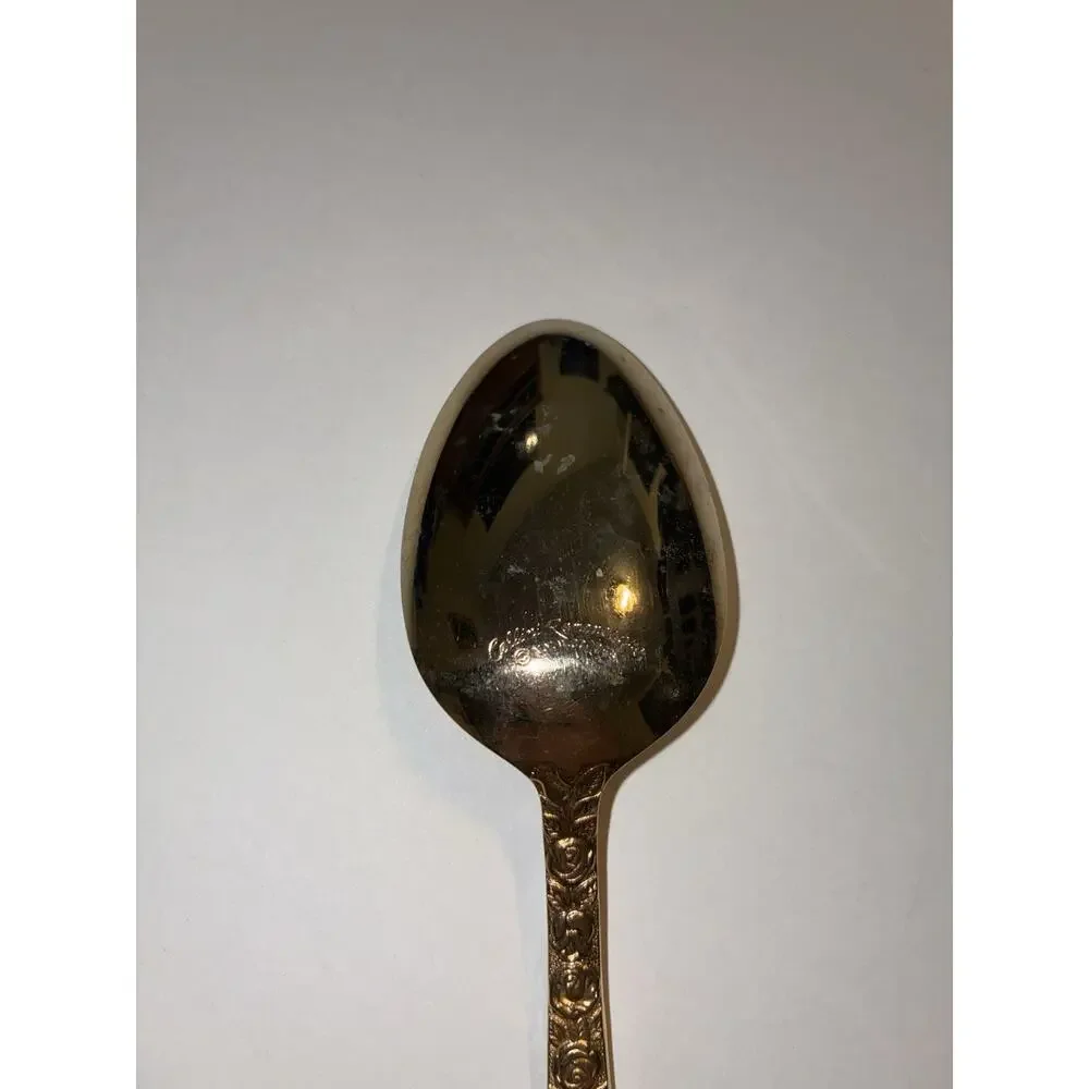 Vintage Cellini Romanesque Dinner Spoons